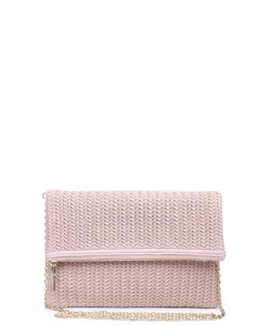 Urban Expressions Carrie Clutch Bag PINK